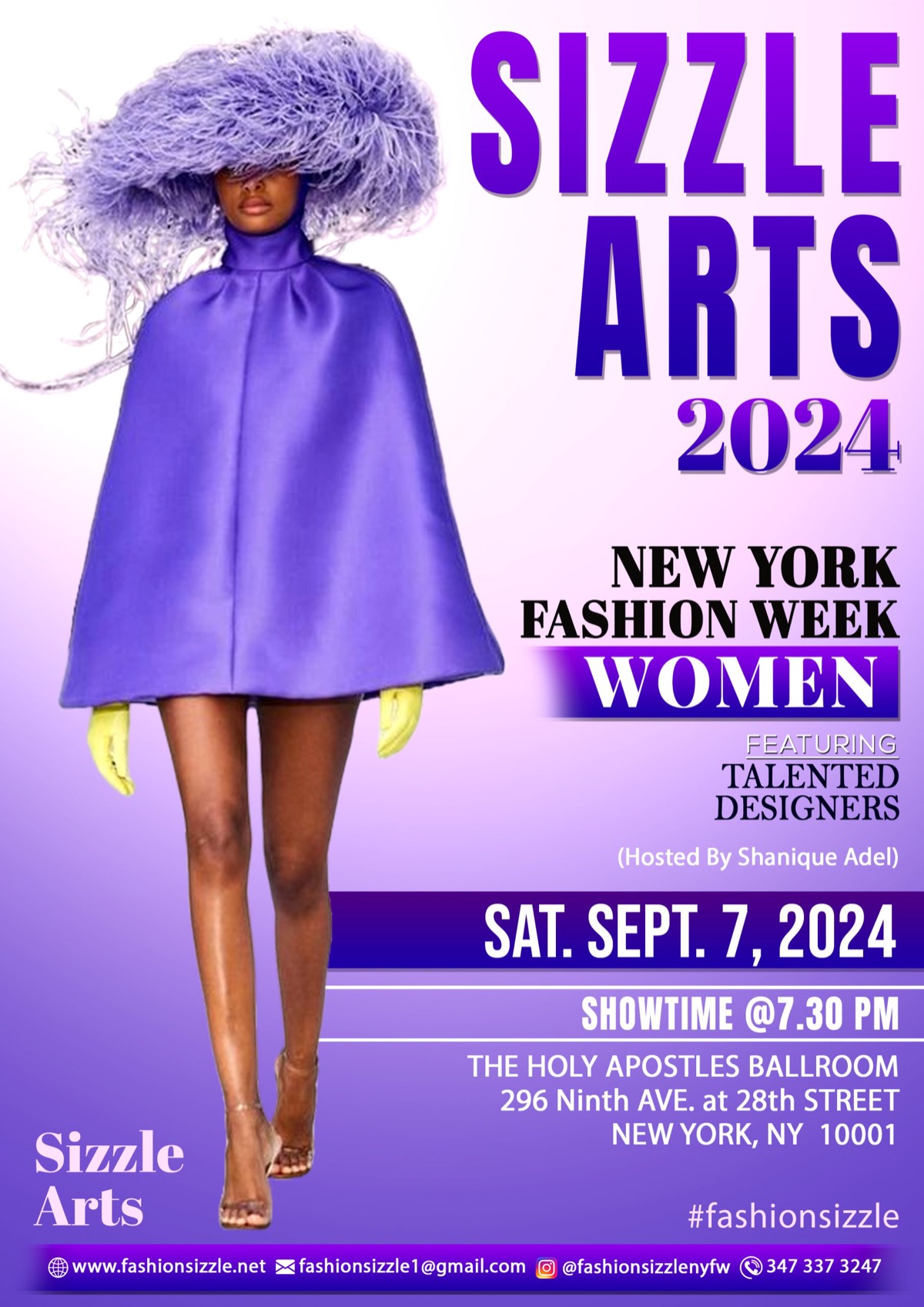Sizzle Arts Presents Community Fashion Week Showcase 2024
