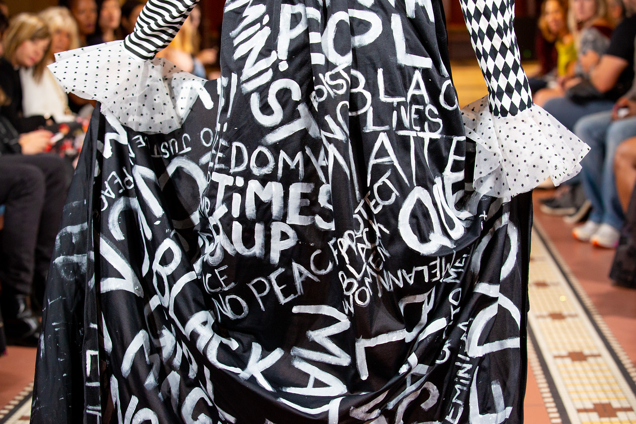 Sizzle Arts Fashion Week Designer Champions Racial Equity and Social Justice Through Bold Statements — photo 4