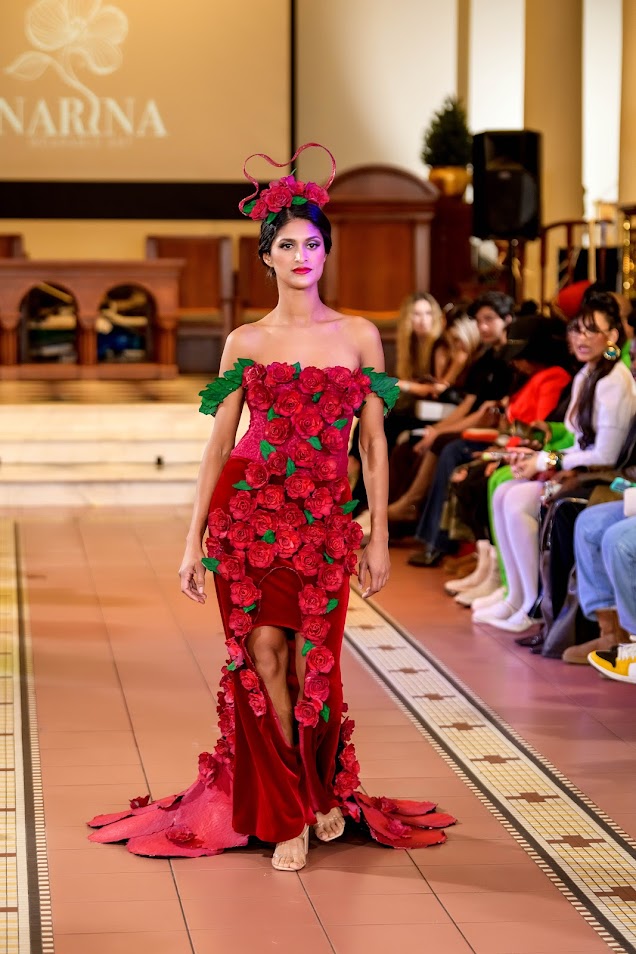 Narina Wearable Art Shines at Upcycle Fashion Week by Sizzle Arts: A Triumph of Sustainability and Dramatic Elegance — photo 5